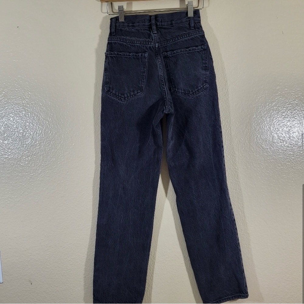 Pacsun High Rise Ripped Straight Jeans - Picture 2 of 5